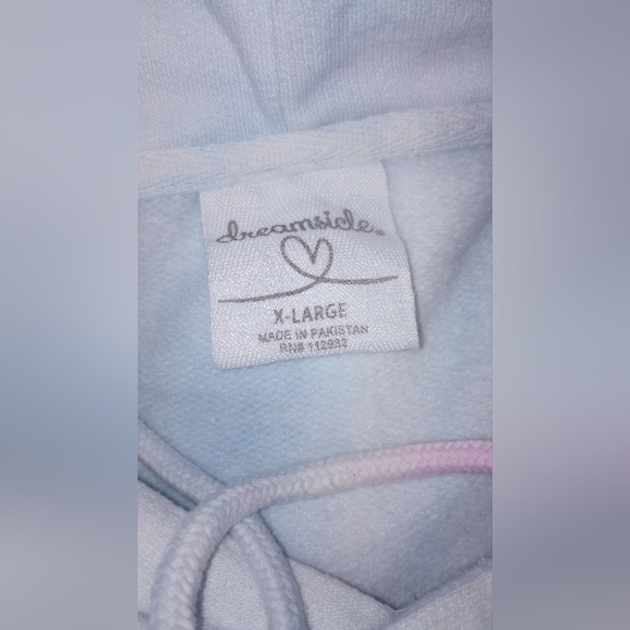 Comfy Dreamsicle Tie Dye Hoodie - Picture 6 of 7